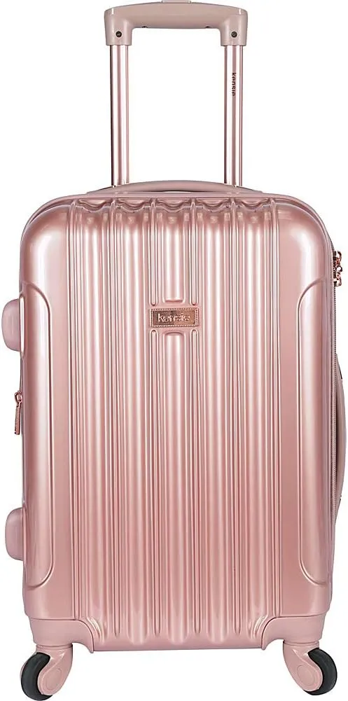 kensie Women's Alma Luggage Set, Midnight Blue, 20-Inch Carry-On
