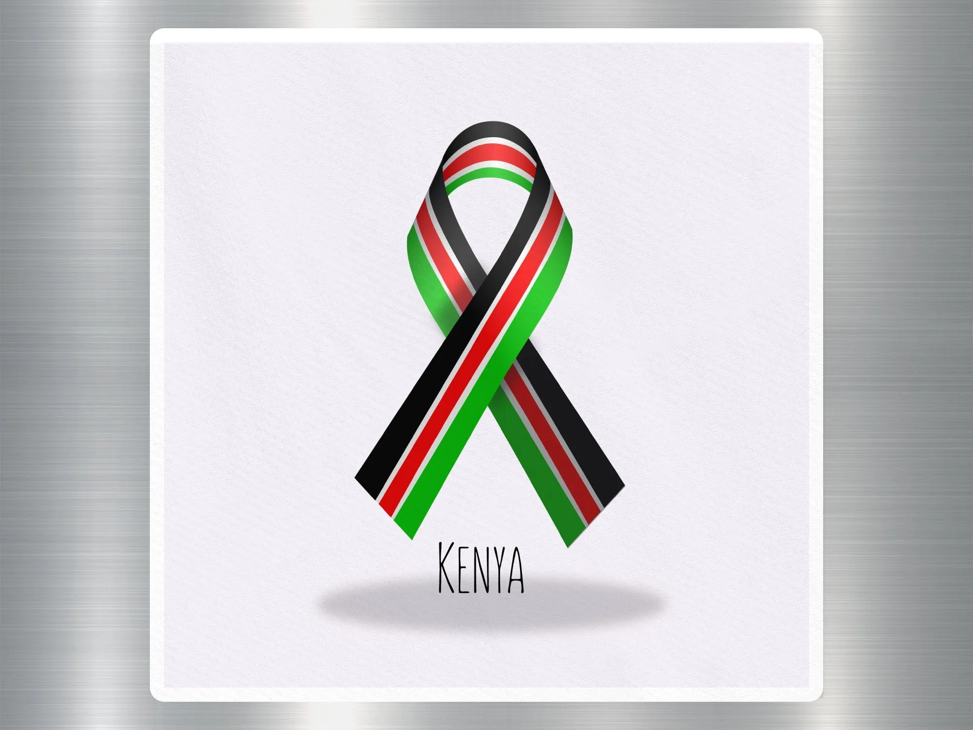 Kenya Travel Sticker
