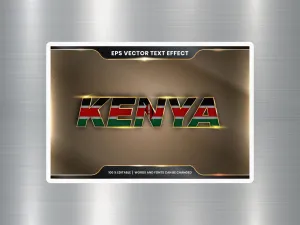Kenya Travel Sticker