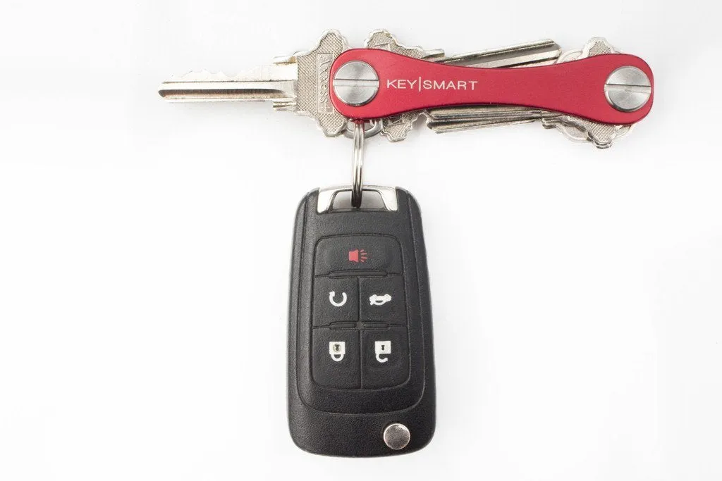KeySmart Compact Key Holder 2 8 Keys Slate