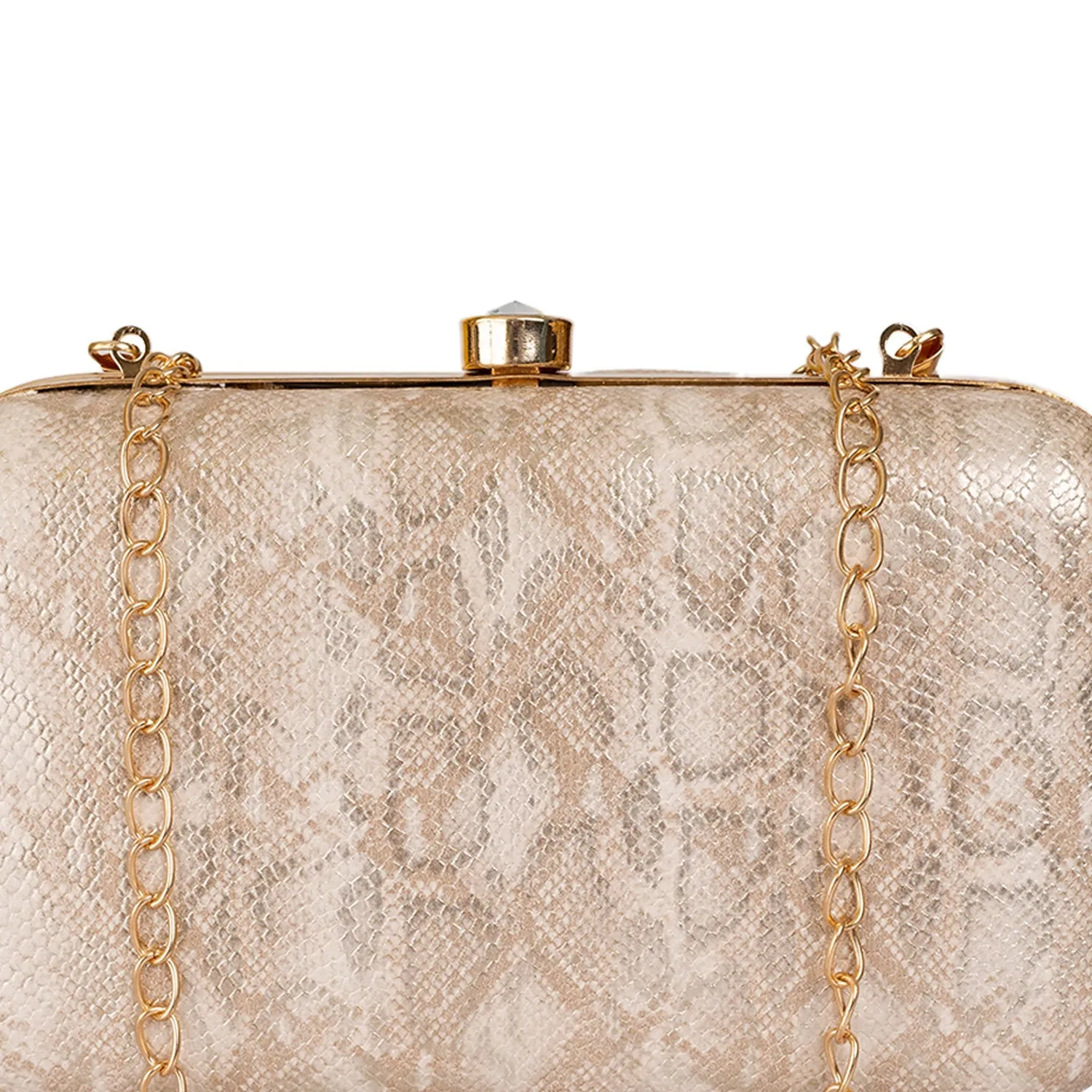 Khadim Minaudiere with Detachable Long Chain for Women