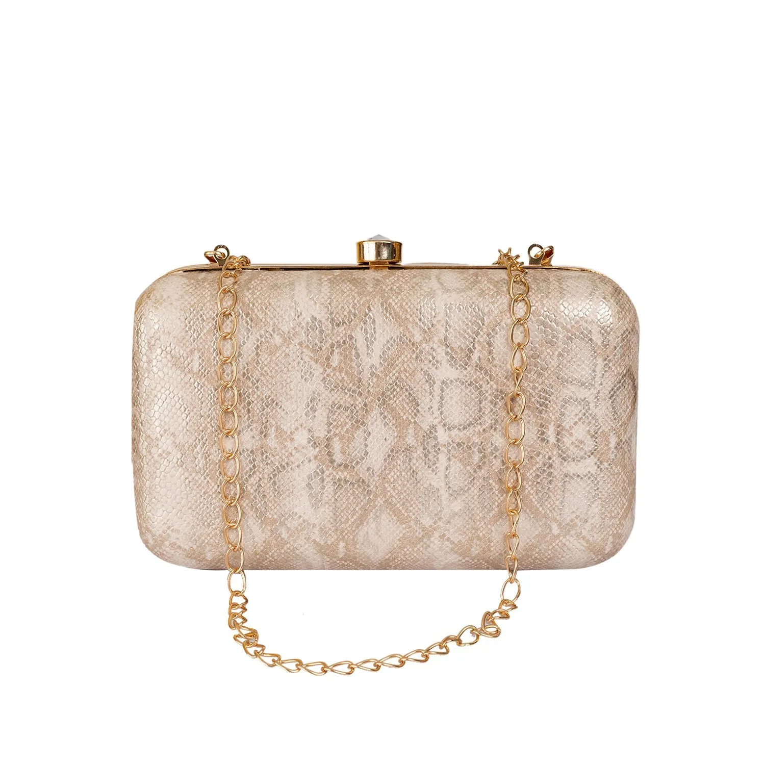 Khadim Minaudiere with Detachable Long Chain for Women