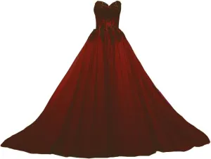 Kivary® Sweetheart Black Tulle Gold Lace Corset Ball Gown Gothic Prom Wedding Dresses