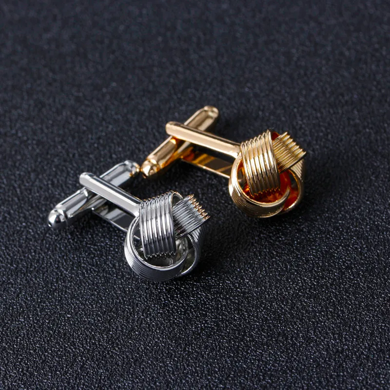 Knot Pattern Cufflinks