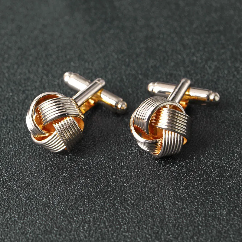 Knot Pattern Cufflinks