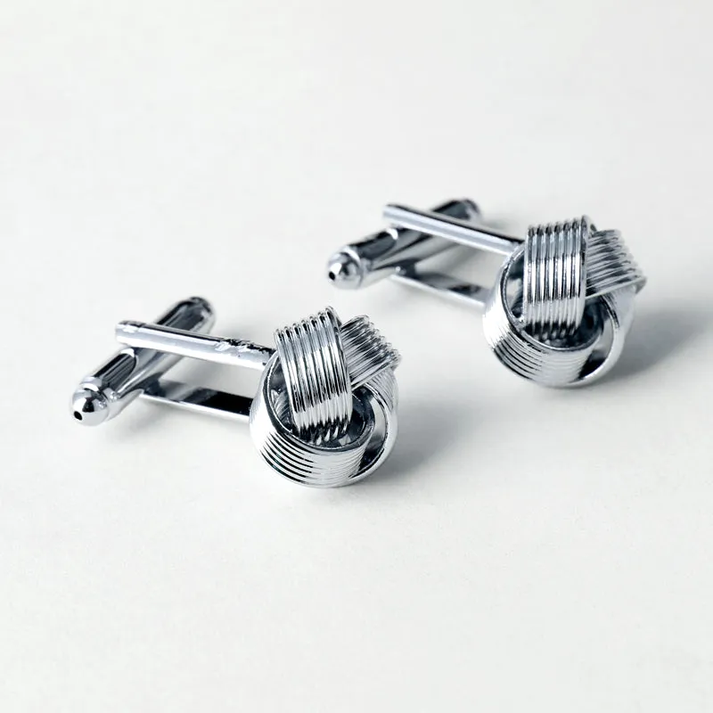 Knot Pattern Cufflinks