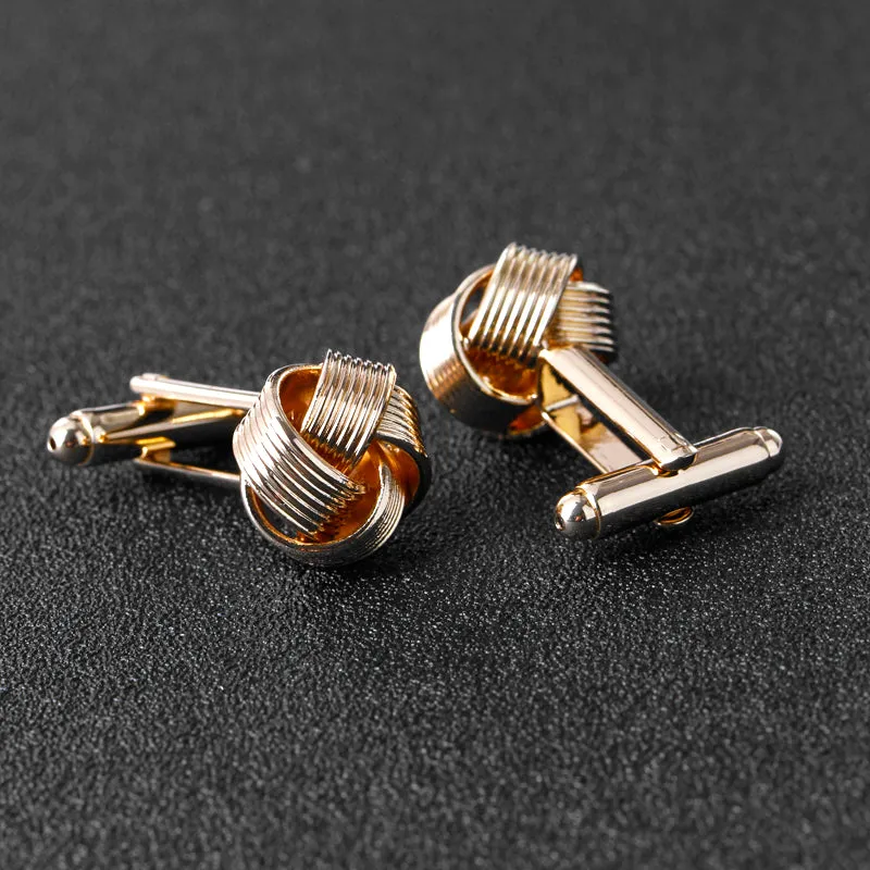 Knot Pattern Cufflinks