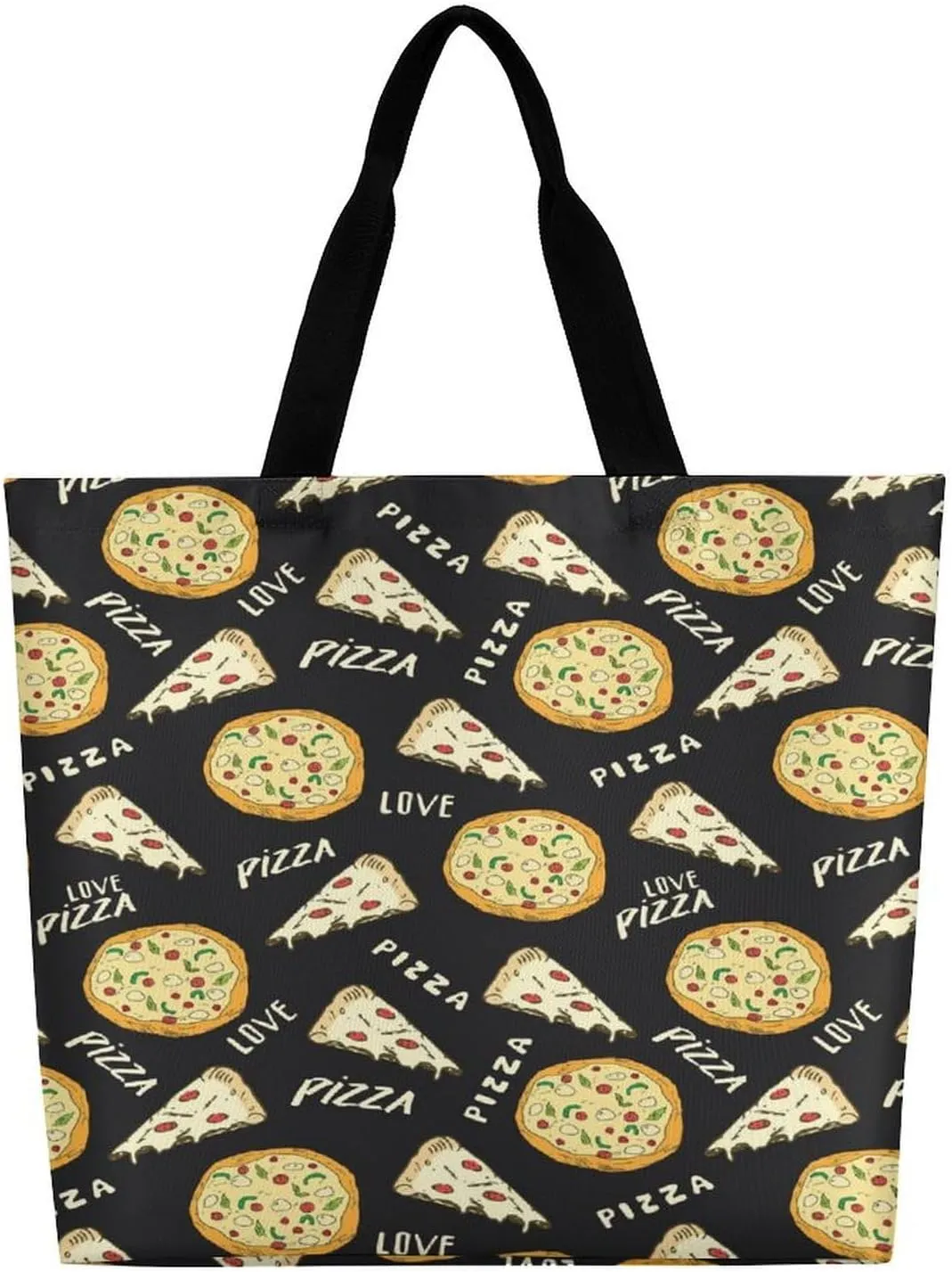 Large Tote Top Handle Bag, Shopping Handbag Big Polyester Shoulder Hand Bags