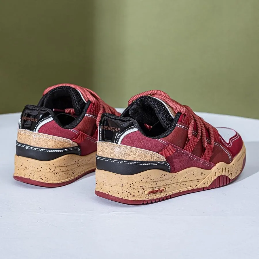 Leisure Sports Shoes Low-Cut Non-Slip Street Travel Pattern Skateboard Shoes for Men