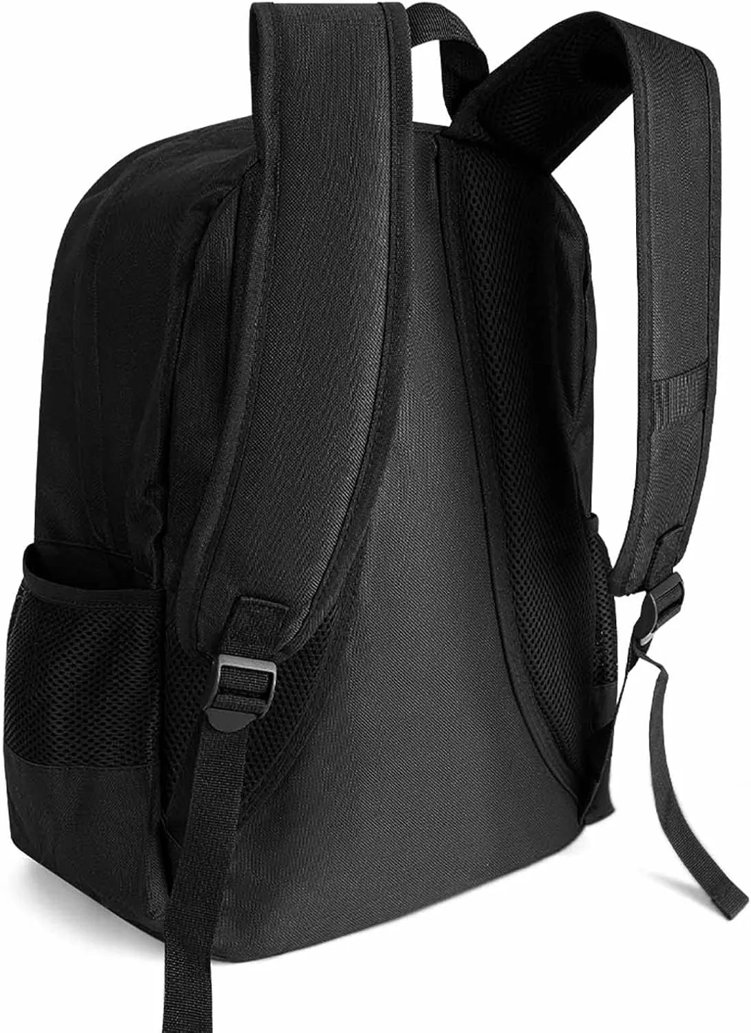 Lightweight Daypack Backpack for Trekking Work Running - Big Capacity Multipurpose Anti-Theft Bookbag, Trippy Mushroom Psychedelic Magical World Art Business Computer Bag