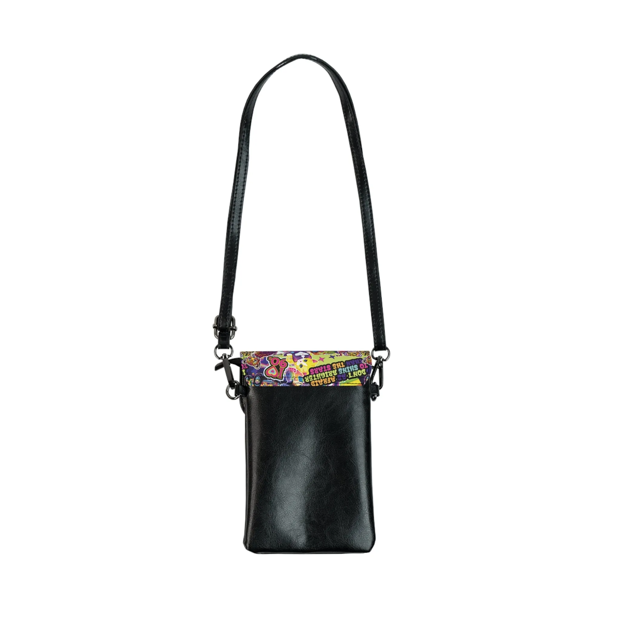 Lisa Frank I Love the 90s Cell Phone Wallet Bag