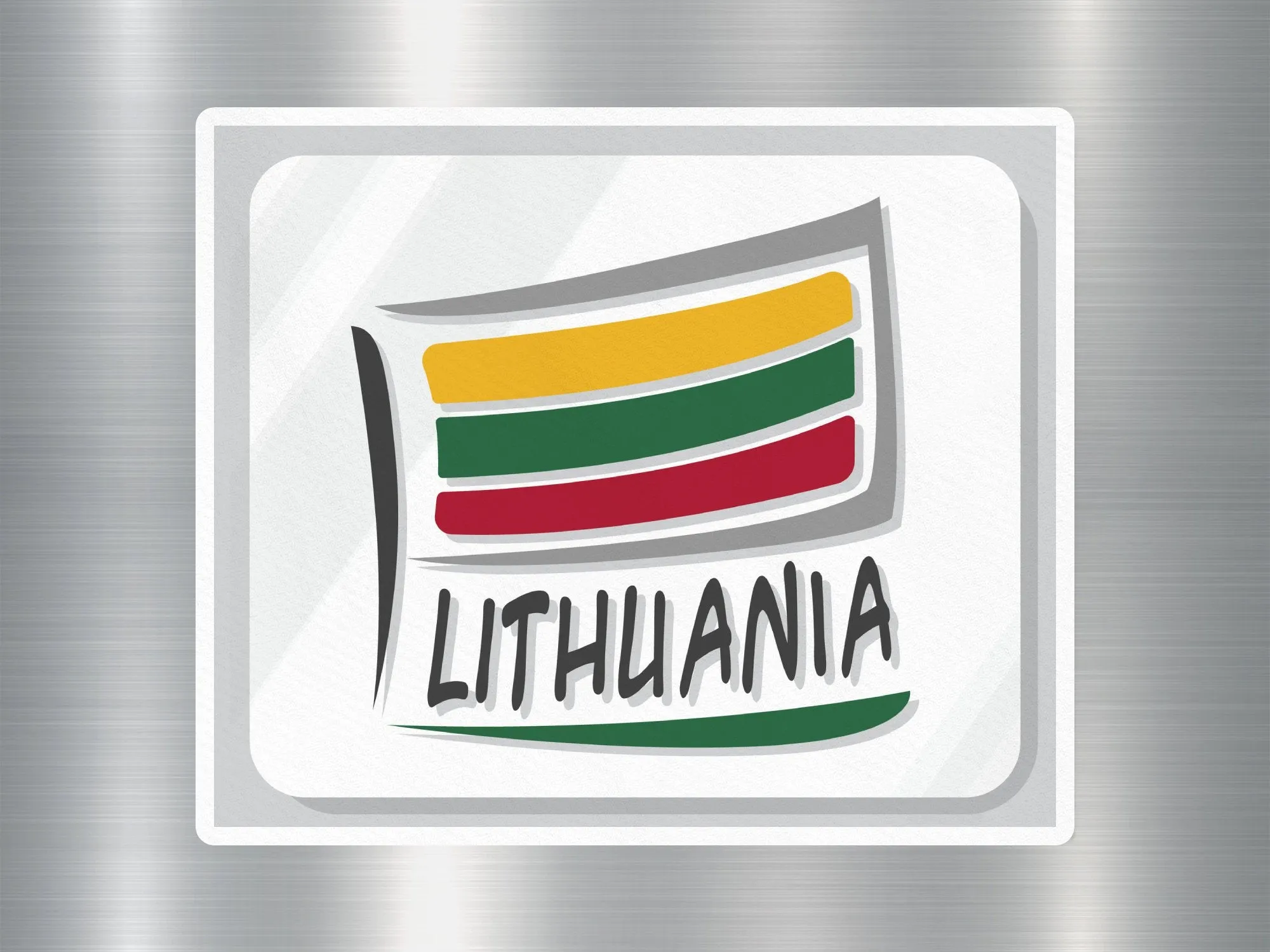 Lithuania Travel Sticker