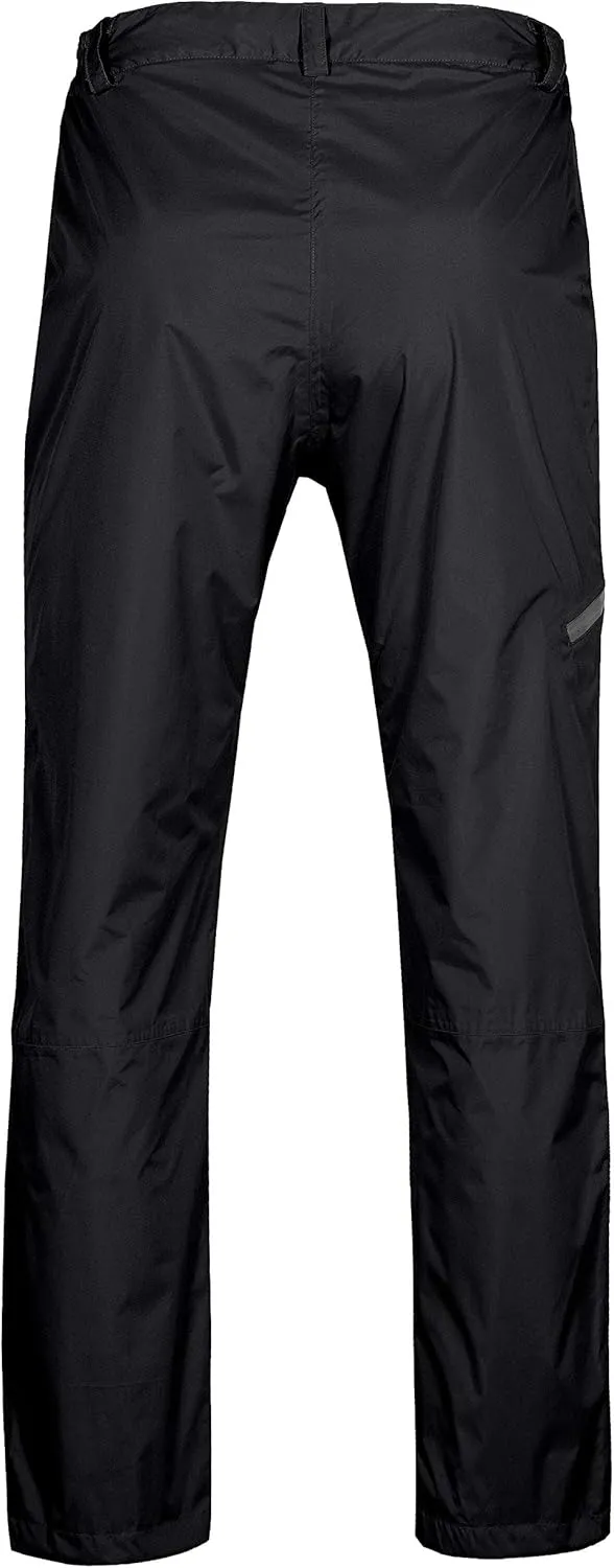 Little Donkey Andy Women's Lightweight Waterproof Rain Pants Breathable Hiking Pants for Outdoor Fishing