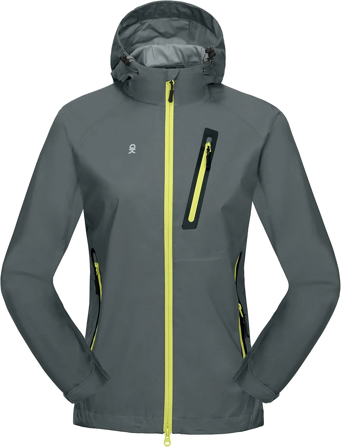 Little Donkey Andy Women’s Waterproof Rain Jacket Lightweight Outdoor Windbreaker Rain Coat Shell for Hiking, Travel