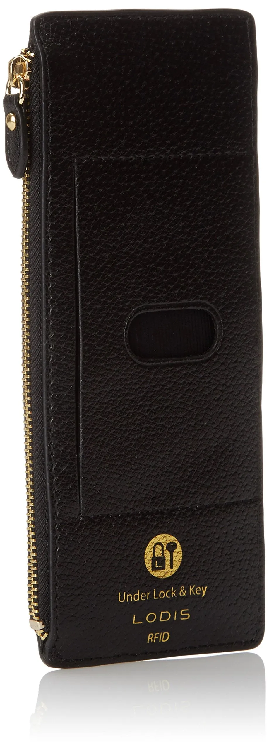 Lodis Stephanie RFID Blocking Under Lock and Key Case with Zipper Pocket Credit Card Holder
