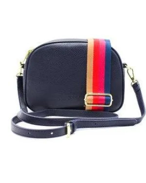 Lucia Curve Crossbody Bag | Navy