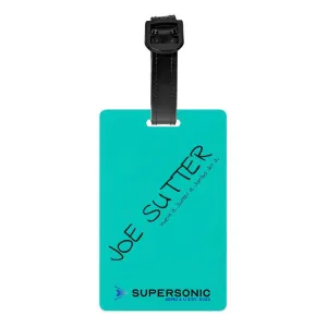 Luggage Tag Joe Sutter King of Boeing 747