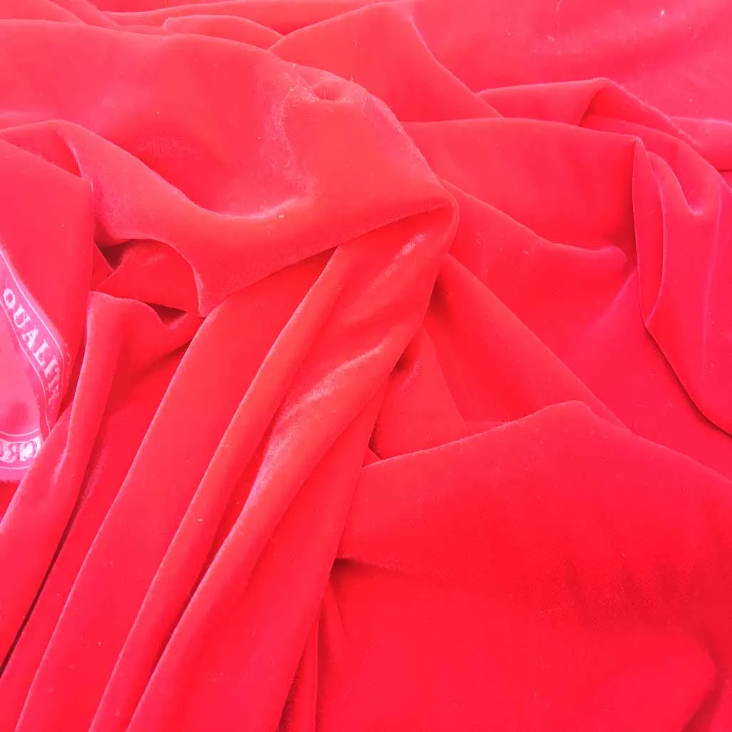 Luxurious Triple Micro Velvet Dress Fabric