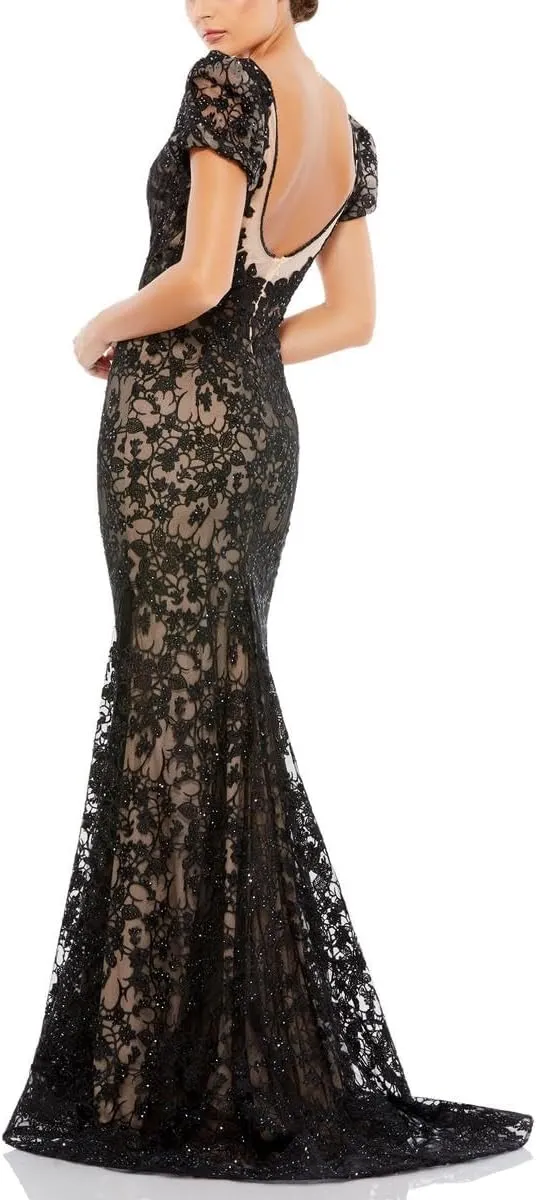 Mac Duggal 50644 Mother of The Bride Dress for Wedding - Classy Evening Dress for Women