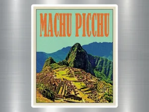 Machu Picchu Travel Sticker