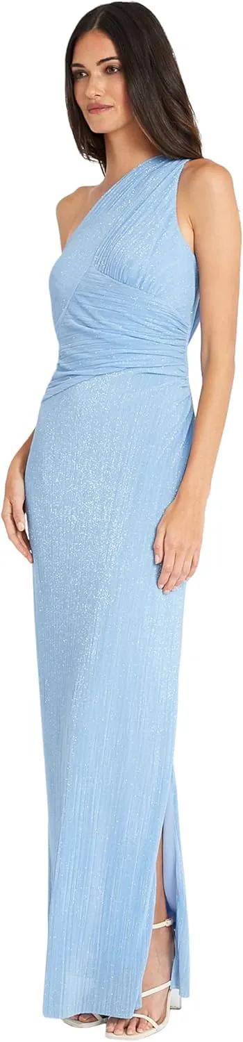 Maggy London Elegant Long Perfect Wedding Guest, Prom, Or Evening Events | Glitter Formal Dresses for Women