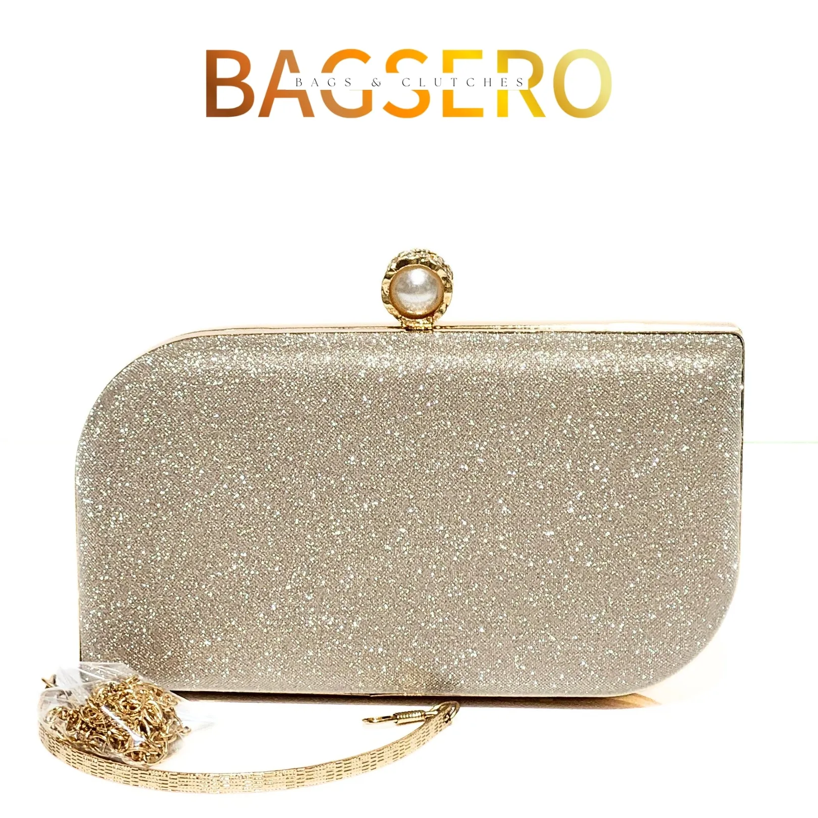 Majestic Pearl Clutch