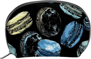 Makeup Bag Organizer,Cosmetic Bags for Women,Colorful French Cake,Small Makeup Pouch