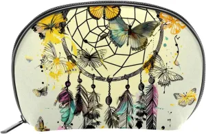 Makeup Bag Organizer,Cosmetic Bags for Women,Dreamcatcher Butterfly Ethnic Style,Small Makeup Pouch