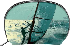 Makeup Bag Organizer,Cosmetic Bags for Women,Sail Boards Marine Sports,Small Makeup Pouch