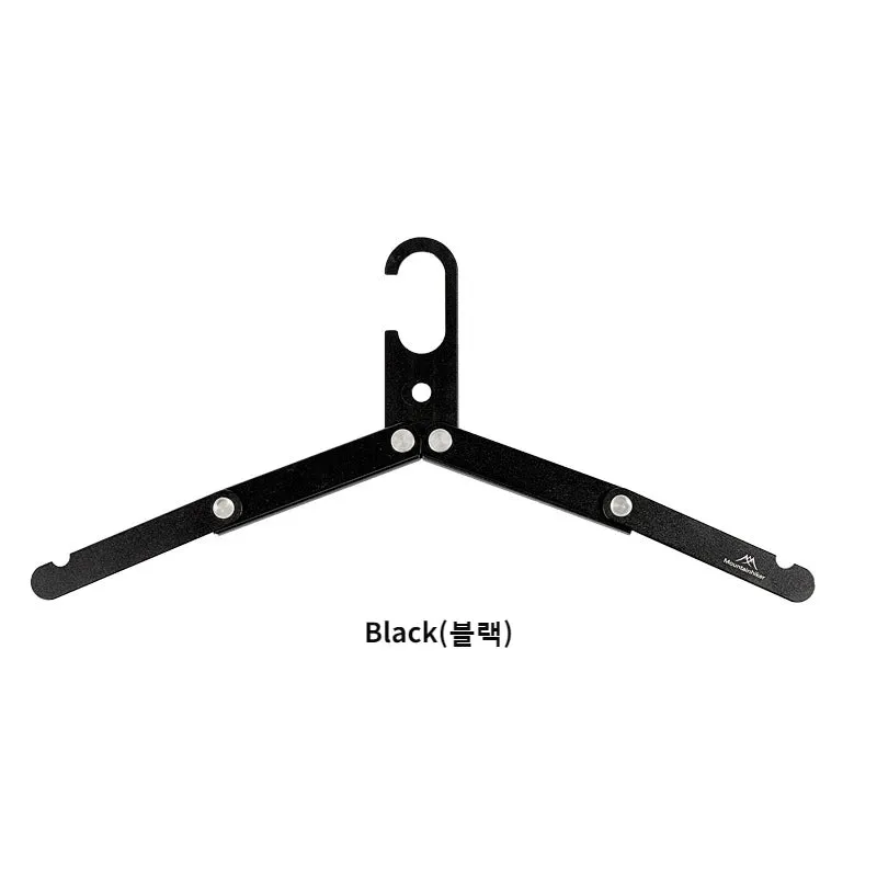 MOUNTAINHIKER Folding Aluminium Camping Clothes Hanger