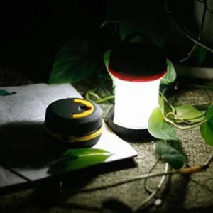Multifunction Retractable Waterproof Outdoor Camping LED Lamp & Torchlight