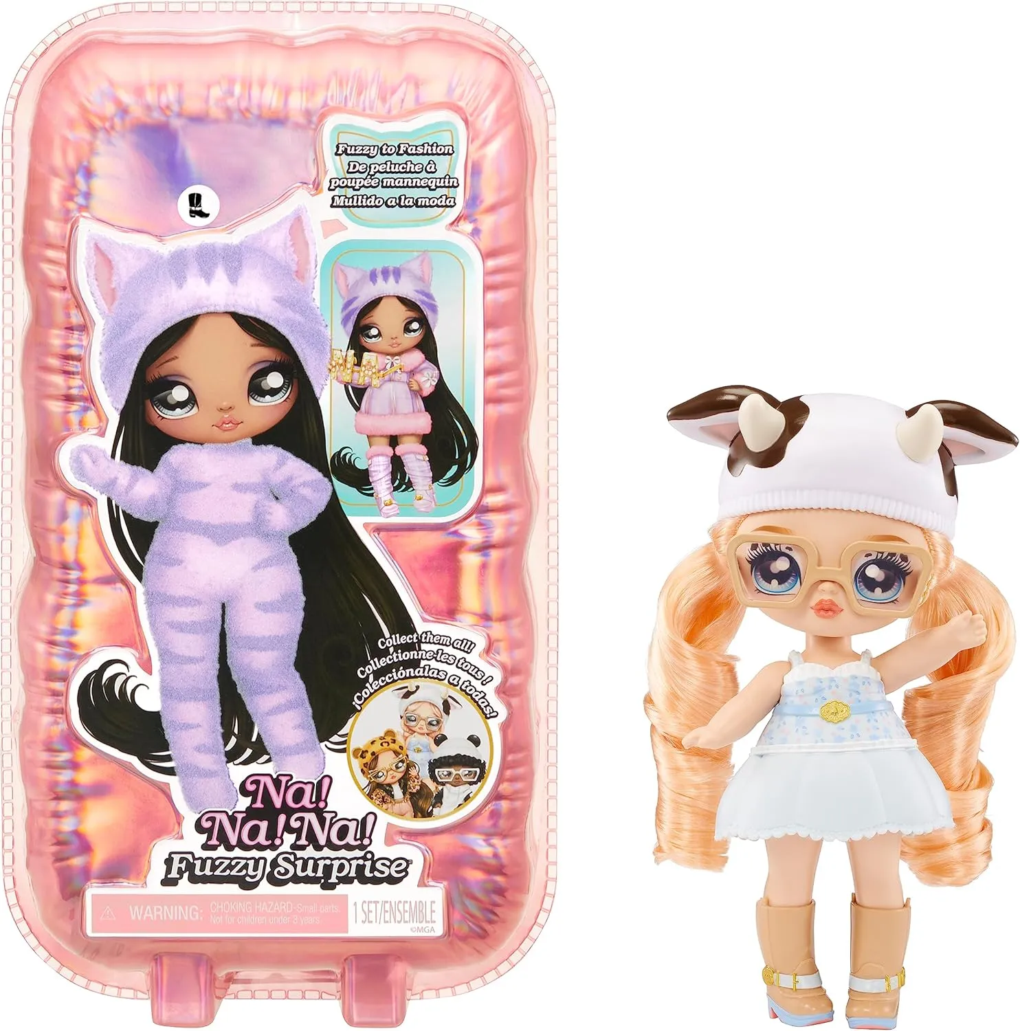 Na! Surprise Fuzzy Cow Girl