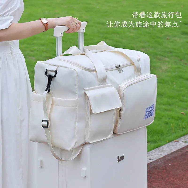 New large-capacity portable shoulder strap travel bag