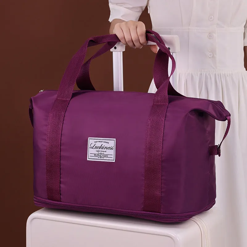 New large-capacity portable shoulder strap travel bag