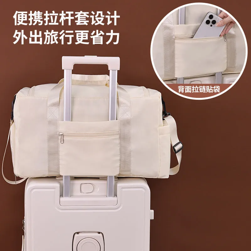 New large-capacity portable shoulder strap travel bag