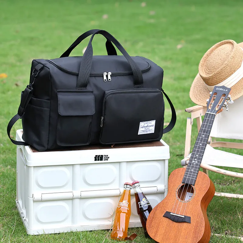 New large-capacity portable shoulder strap travel bag