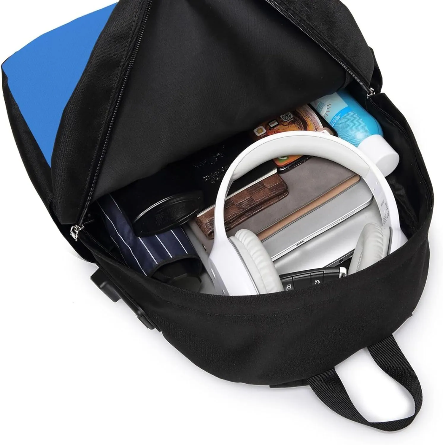 Nicaragua Flag Laptop Backpacks Travel Backpack Casual Business Daypack Sport Rucksack Computer Bag Fits up to 17 Inch Notebook with USB Port