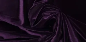 One Way Stretch Velvet Purple Prince