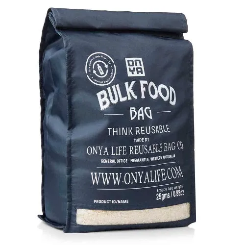 Onya Reusable Bulk Food Bag - Charcoal