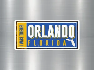 Orlando Florida Travel Sticker