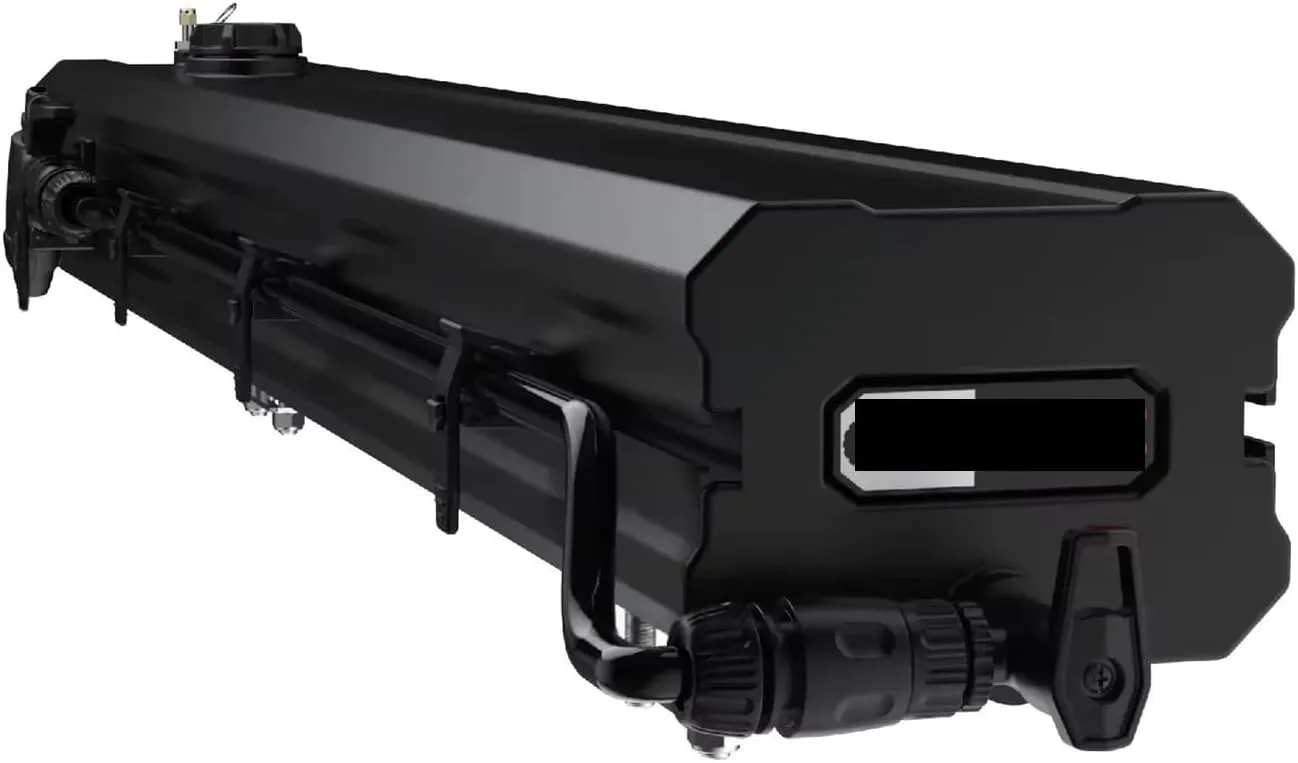 Outdoor Camping Tank 20L 28L 40L Car Shower Accessories Camping Roof Rack Shower Tank Car Roof Water Tank(GRAY)