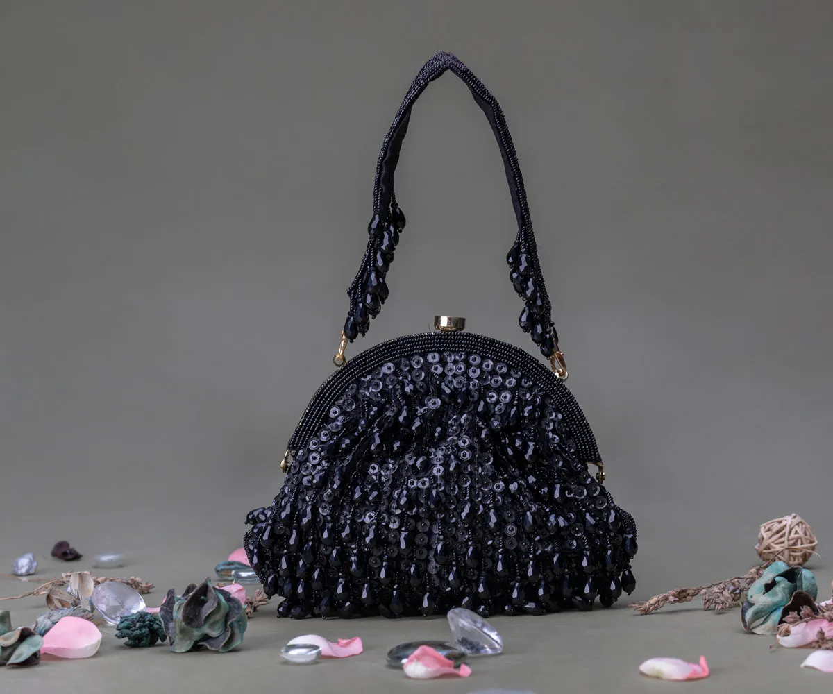 Paravi Clutch – Onyx Black