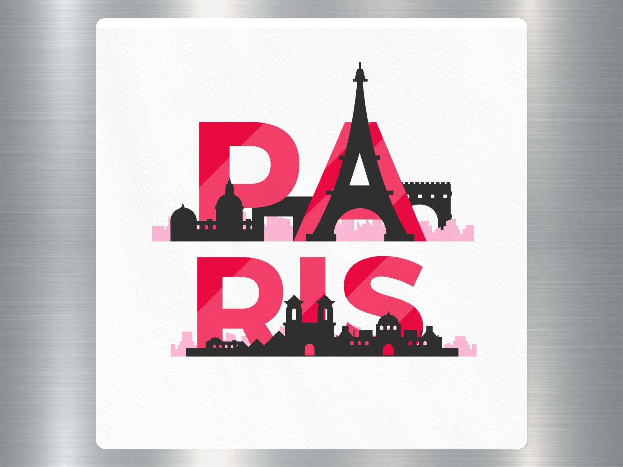 Paris Travel Sticker