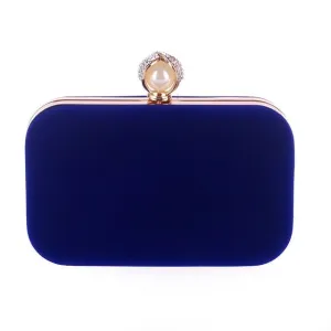 Pearl Clasp Evening Bag for Formal Party