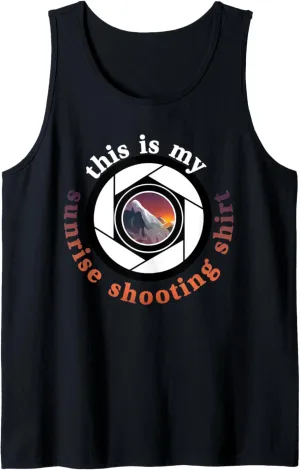 Photographer Early Bird This Is My Sunrise Shooting Tank Top