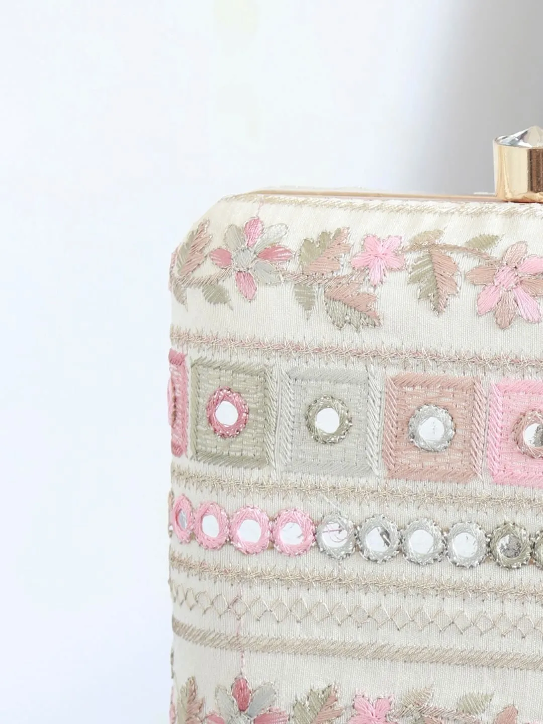 Phulwaari Floral Box Clutch