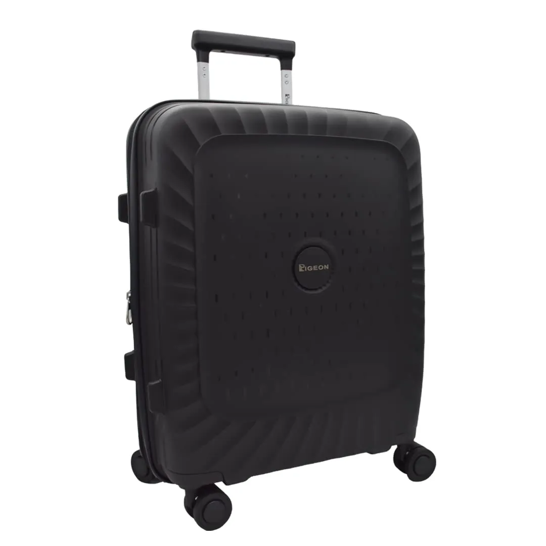 Pigeon hardshell trolley bag with double spinner wheels