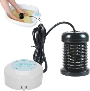Pilipane Foot Bath Machine, Portable Ionic Detox Foot Bath Machine, Foot Cleanse Foot Detox Spa Machine for Home Use Spa Club Salon Travel
