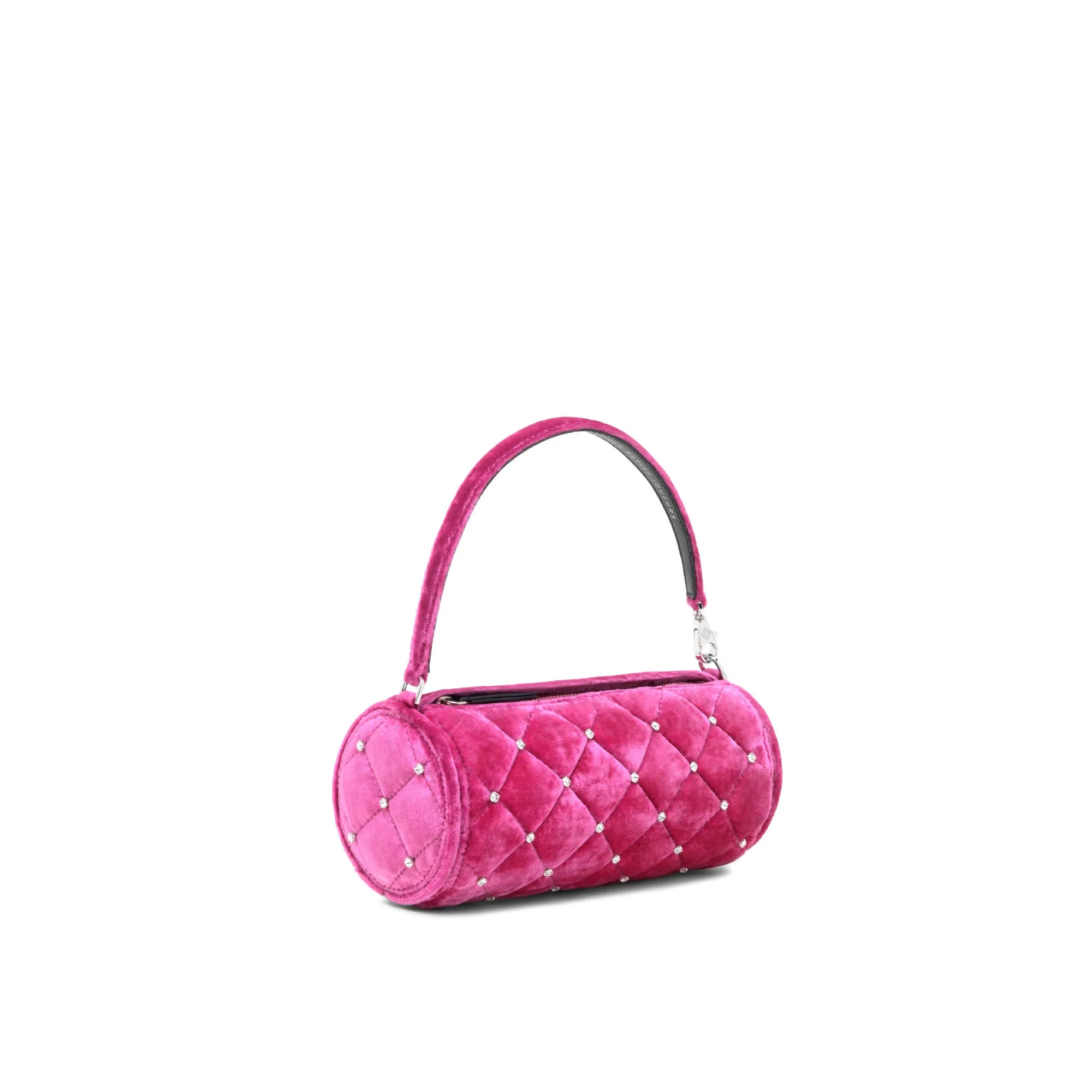 Pink Emma Evening Quilted Crystals