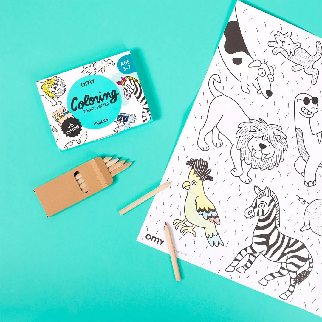 Pocket Coloring Collection: Unicorns, Princesses & Dragons